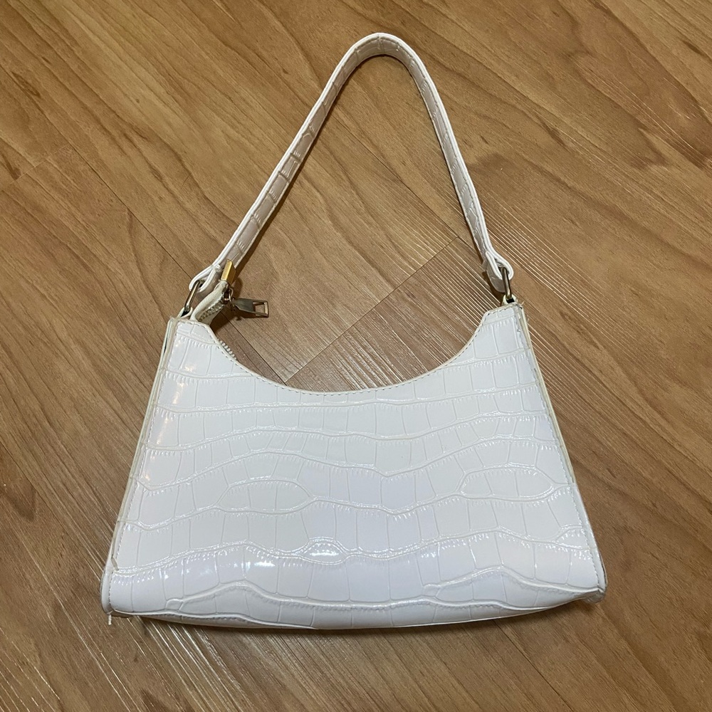 Shein faux alligator leather shoulder bag